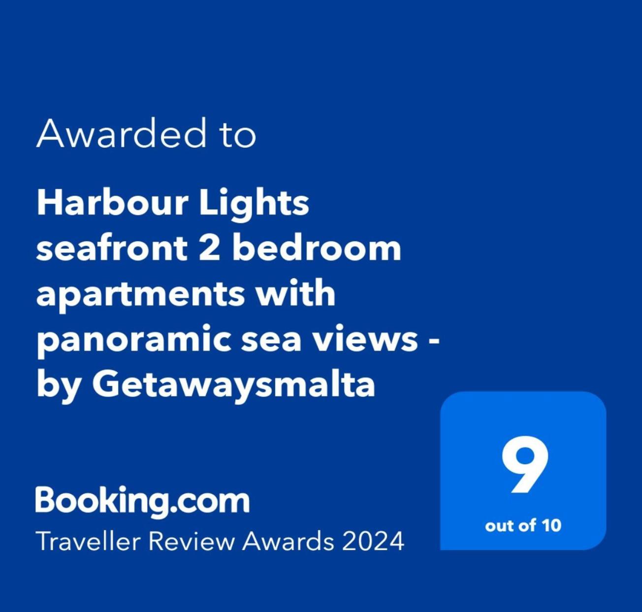 Harbour Lights Seafront 2 Bedroom Apartments With Panoramic Sea Views - By Getawaysmalta San Pawl il-Baħar Zewnętrze zdjęcie